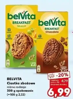 Kaufland Ciastka zbożowe kakaowe Belvita oferta