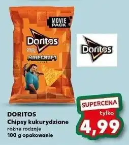 Kaufland Chipsy kukurydziane o smaku serowym Doritos oferta