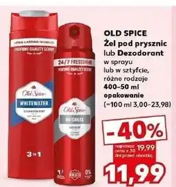 Kaufland Żel pod prysznic Old Spice Whitewater oferta