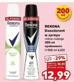Kaufland Dezodorant ice fresh Rexona Men Invisible oferta