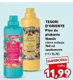 Kaufland Płyn do płukania tkani vaniglia e zenzero Tesori D'oriente oferta