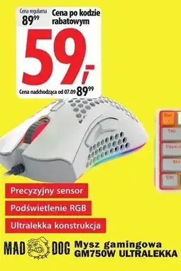 Media Expert Mysz gamingowa Mad Dog oferta
