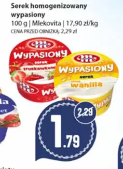 Społem Serek homogenizowany Mlekovita oferta