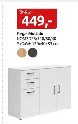 Black Red White Regał oferta