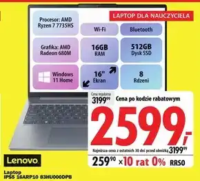 Media Expert Laptop Lenovo oferta