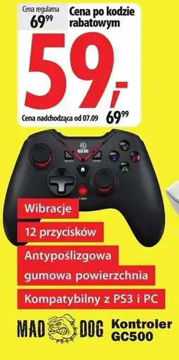 Media Expert Kontroler bezprzewodowy Mad Dog oferta