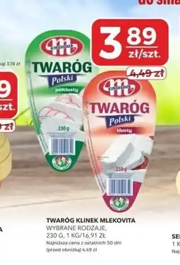 Społem Twaróg Mlekovita oferta