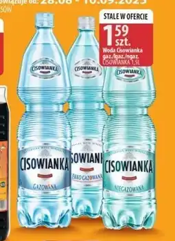 Delisso Delikatesy Woda Cisowianka oferta