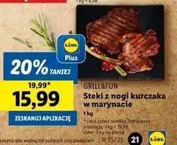 Lidl Stek w marynacie Grill&Fun oferta