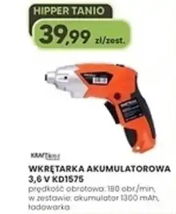 Hipper.pl Akumulatorowa wkrętarka Kraft oferta