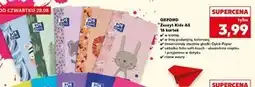 Kaufland Zeszyt Oxford oferta