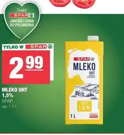 SPAR mini Mleko SPAR oferta