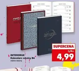 Kaufland Kalendarz szkolny Interdruk oferta