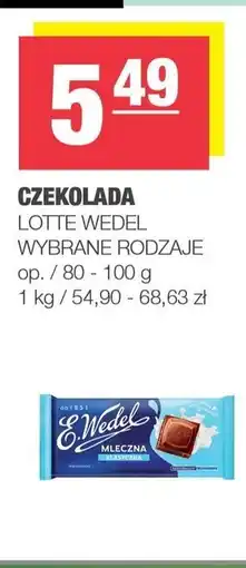 SPAR mini Czekolada Wedel oferta
