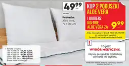 Biedronka PODUSZKI ALOE VERA oferta
