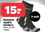 Netto Skarpety męskie workery 43-46 Curver oferta