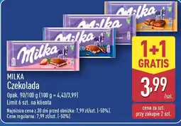 ALDI Czekolada Milka oferta