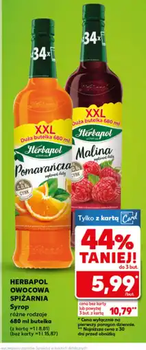 Kaufland Butelka Herbapol oferta