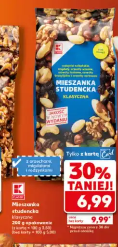 Kaufland Mieszanka studencka Kaufland oferta