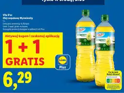 Lidl Olej rzepakowy Wyśmienity Vita D'or oferta