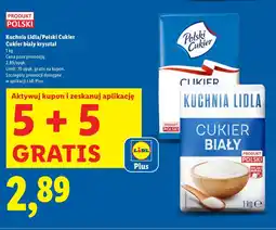 Lidl Cukier biały kryształ Polski Cukier oferta