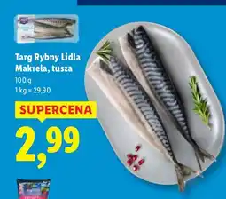 Lidl Makrela tusza Targ Rybny Lidla oferta