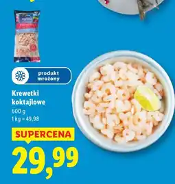 Lidl Krewetki koktajlowe Targ Rybny Lidla oferta
