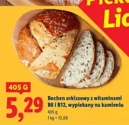 Lidl Chleb bochen orkiszowy z witaminami B6 i B12 Piekarnia Lidla oferta
