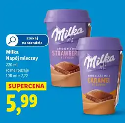 Lidl Napój mleczny Milka różne rodzaje oferta