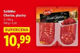 Lidl Kiełbasa Sol&Mar chorizo plastry oferta