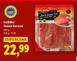Lidl Szynka Sol&Mar Jamón Serrano oferta