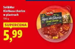 Lidl Kiełbasa Sol&Mar chorizo w plastrach oferta