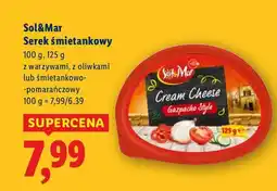 Lidl Serek Sol&Mar śmietankowy z warzywami/z oliwkami/śmietankowo-pomarańczowy oferta