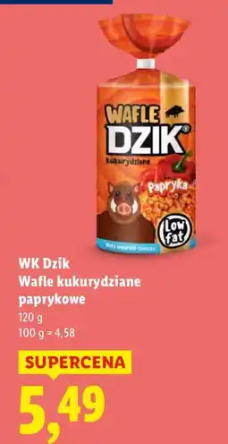 Lidl Wafle WK Dzik kukurydziane paprykowe oferta