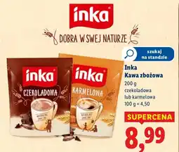 Lidl Kawa Inka zbożowa czekoladowa lub karmelowa oferta