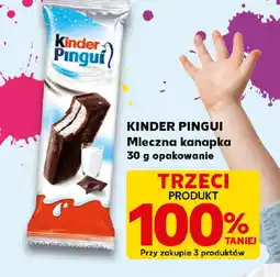 Kaufland Kinder Pingui Mleczna kanapka oferta