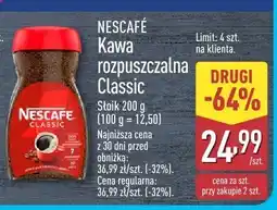 ALDI Kawa rozpuszczalna Nescafe Classic oferta