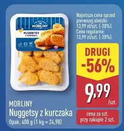 ALDI Nuggetsy z kurczaka MORLINY oferta