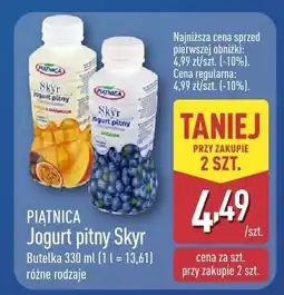 ALDI Jogurt pitny Skyr PIATNICA oferta