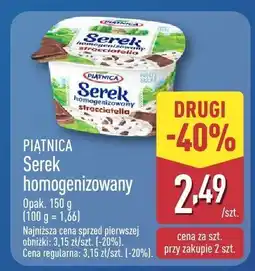 ALDI Serek homogenizowany PIATNICA oferta
