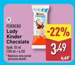 ALDI Lody Kinder Chocolate Ferrero oferta