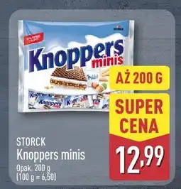 ALDI Wafelek Knoppers minis Storck oferta
