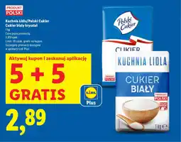 Lidl Kuchnia Lidla/Polski Cukier Cukier biały kryształ oferta