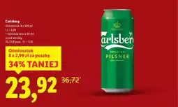 Lidl Piwo Carlsberg oferta