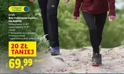 Lidl Crivit Buty trekkingowe męskie lub damskie oferta