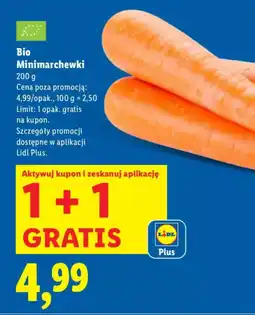Lidl Bio Minimarchewki oferta