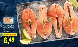 Lidl Targ Rybny Lidla Łosoś oferta