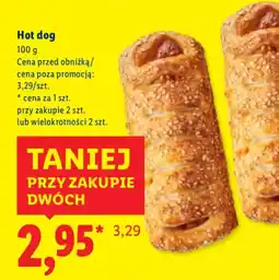Lidl Hot dog oferta