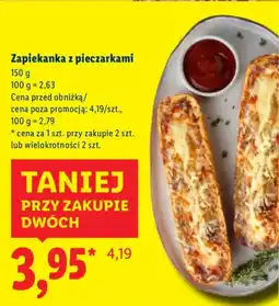 Lidl Zapiekanka z pieczarkami oferta
