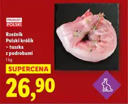 Lidl Rzeźnik Polski królik - tuszka z podrobami oferta